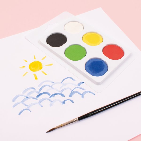 Farbpalette für ø 30 mm - 6-fach - 10 Stk Farbpalette für ø 30 mm - 6-fach - 10 Stk