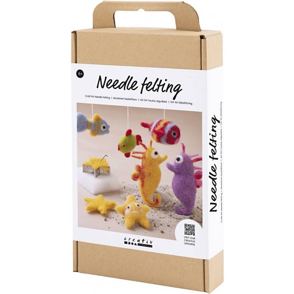 DIY Kit Nadelfilzen - Tiere im Wasser DIY Kit Nadelfilzen - Tiere im Wasser
