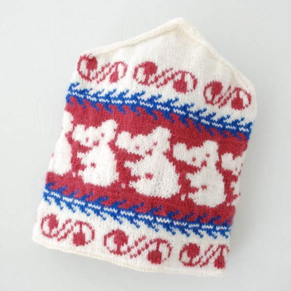 Strickanleitung - Mütze mit Teddybären Strickanleitung - Mütze mit Teddybären