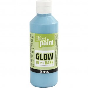 Leuchtfarbe 250 ml - Hellblau