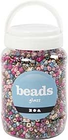 Rocailleperlen - Metallicfarben - 720 g Rocailleperlen - Metallicfarben - 720 g