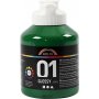 Schulfarbe - Acryl - dunkelgrn - glnzend - 500 ml