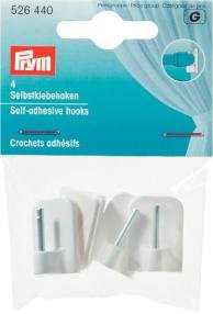 Selbstklebende Haken weiß 4 Stk Selbstklebende Haken weiß 4 Stk