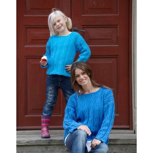 Strickanleitung - Gestrickter Familienpullover Strickanleitung - Gestrickter Familienpullover