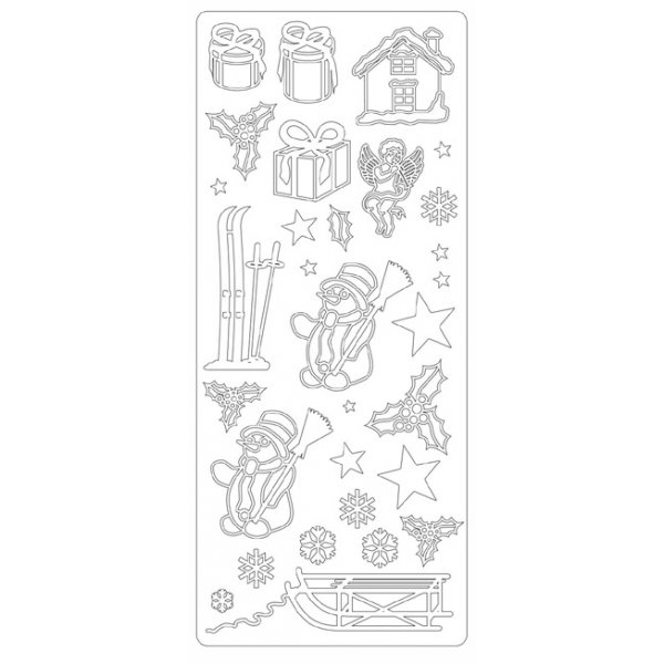 Peel Off\\\'s - Schneemänner Peel Off\\\'s - Schneemänner