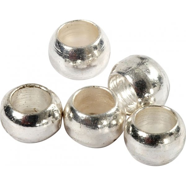 Drahtklemmen - 2 mm - Versilbert - 100 Stk