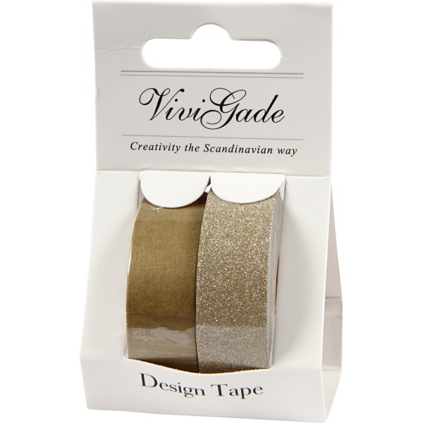 Vivi Gade Washi Tape - Gold Vivi Gade Washi Tape - Gold