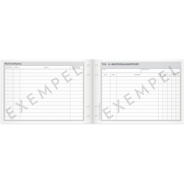 Zeit- und Materialbericht - A5L Zeit- und Materialbericht - A5L