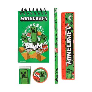 Minecraft-Schreibset - 5-teilig Minecraft-Schreibset - 5-teilig