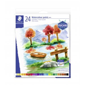Aquarellfarbe 12 ml - 24 Farben Aquarellfarbe 12 ml - 24 Farben