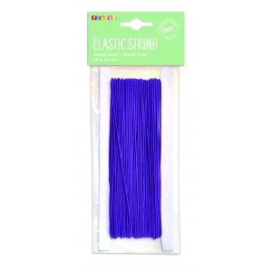Elastische Kordel lila 25 m Ø 1 mm Elastische Kordel lila 25 m Ø 1 mm