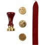 Lack und Siegel - Krone - Blume - Franzsische Lilie