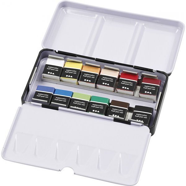 Art Aqua Aquarellfarben - Standardfarben - 12 Stk Art Aqua Aquarellfarben - Standardfarben - 12 Stk