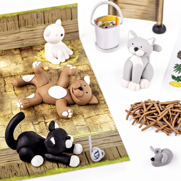 Modellset Fimo Kids Form&Play - Kat Modellset Fimo Kids Form&Play - Kat