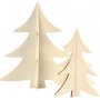 3D-Weihnachtsbume - 2 Stk