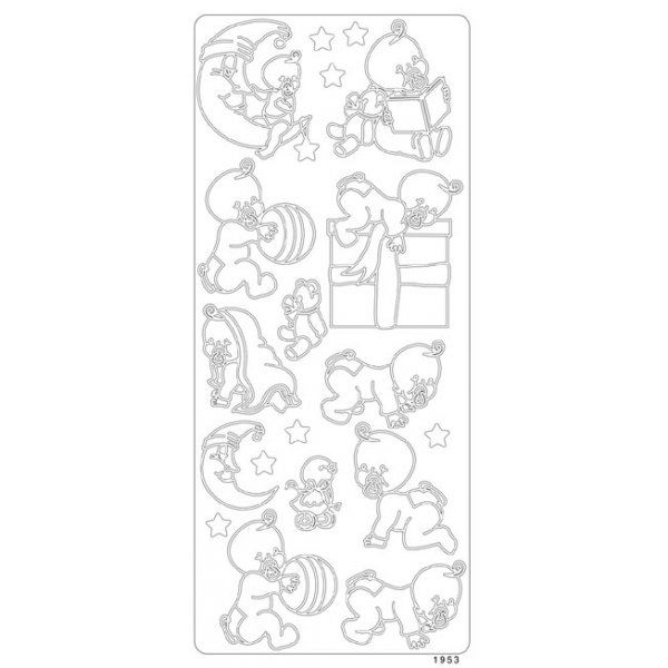 Peel-offs - Baby spielt Peel-offs - Baby spielt