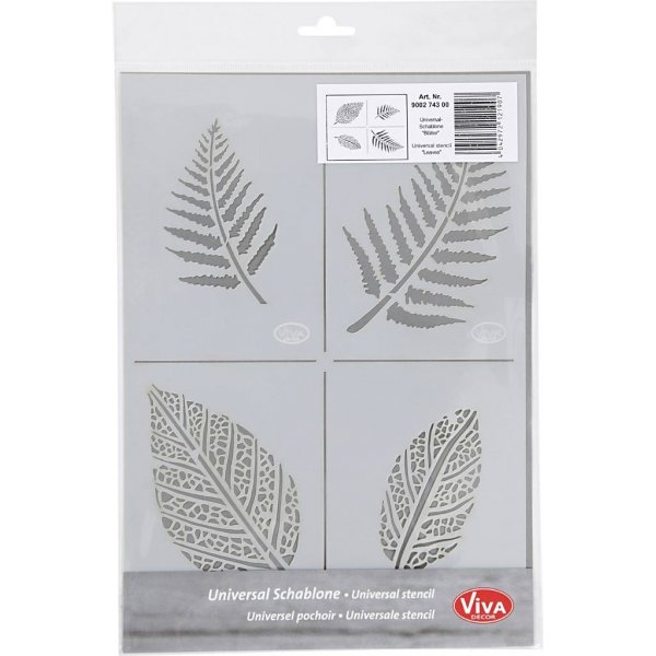 Schablone - Blatt - A4 Schablone - Blatt - A4