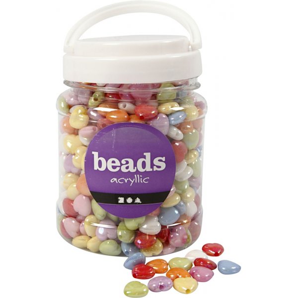 Herzmischung - gemischte Farben - 700 ml Herzmischung - gemischte Farben - 700 ml