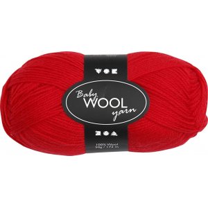 Babygarn - rot - 50 g Babygarn - rot - 50 g