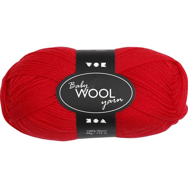 Babygarn - rot - 50 g
