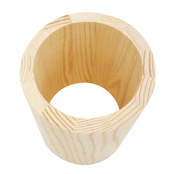 Stifthalter aus unbehandeltem Holz - 80 x 100 mm Stifthalter aus unbehandeltem Holz - 80 x 100 mm