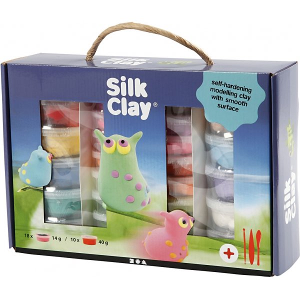 Silk Clay® Geschenkbox - gemischte Farben Silk Clay® Geschenkbox - gemischte Farben