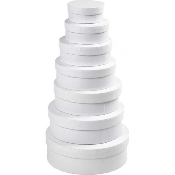 7-in-1-Rundboxen - wei