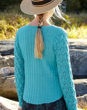 Strickanleitung - Strickjacke (mit 4 kleinen Knpfen)