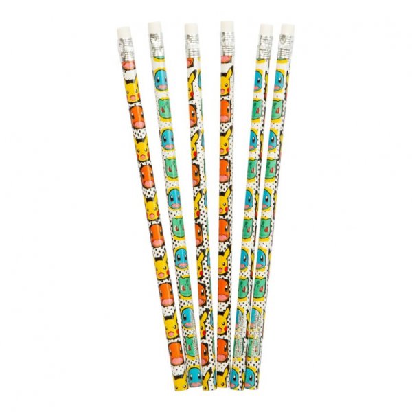 Pokemon - Bleistifte 6er-Pack Pokemon - Bleistifte 6er-Pack
