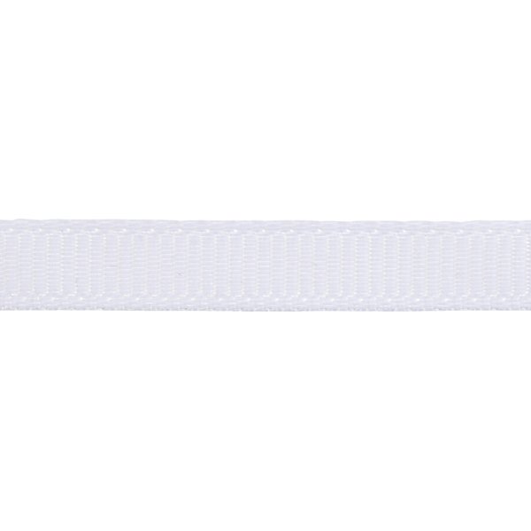 Ripsband - weiß - 15 m Ripsband - weiß - 15 m