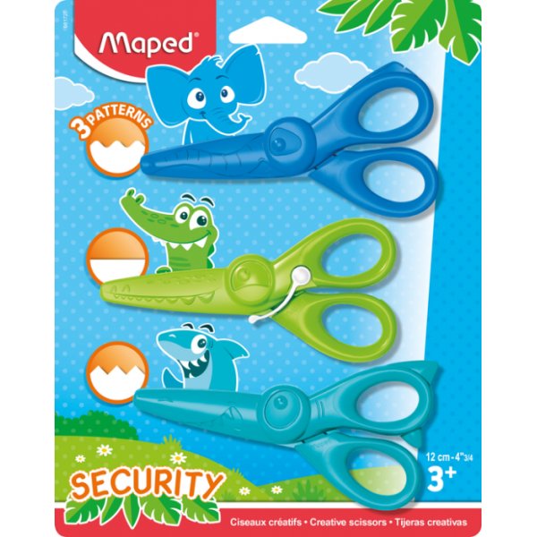 Schere - Maped - Kidicraft 12 cm 3er-Pack Schere - Maped - Kidicraft 12 cm 3er-Pack