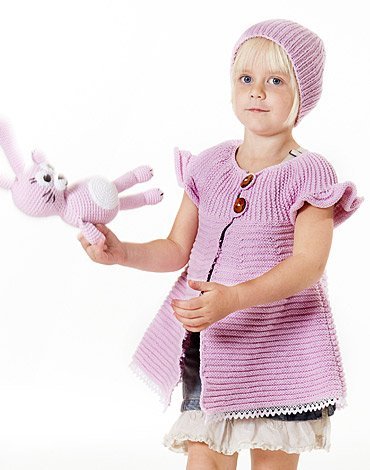 Strickmuster - Gestrickter Mantel/Umhang und Mütze Strickmuster - Gestrickter Mantel/Umhang und Mütze