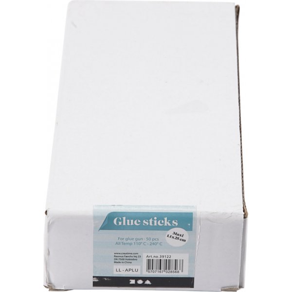 Klebestifte für Maxi-Klebepistole - L25 cm - 50 Stk Klebestifte für Maxi-Klebepistole - L25 cm - 50 Stk