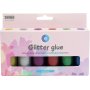 Glitzerkleberflaschen 6P