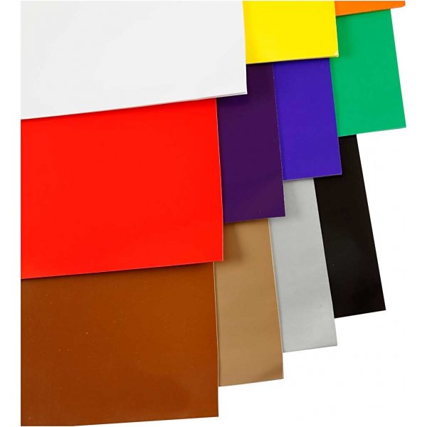 Glanzpapier - gemischte Farben - 11 x 25 Blatt Glanzpapier - gemischte Farben - 11 x 25 Blatt