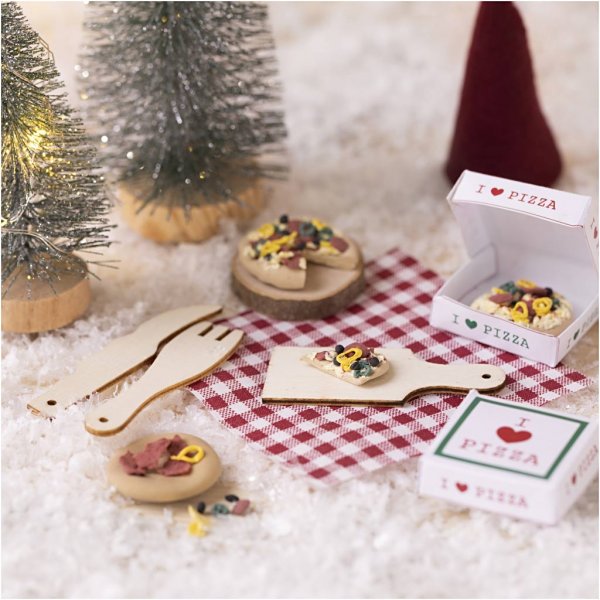 Mini-DIY-Kit Santa\\\'s Door - Pizza Mini-DIY-Kit Santa\\\'s Door - Pizza