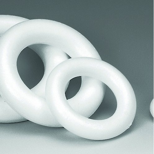Styroporring 120 mm - nicht teilbar Styroporring 120 mm - nicht teilbar