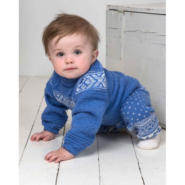 Strickmuster - Hose und Pullover