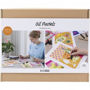 DIY-Starterset: �lpastellillustration in verschiedenen Farben