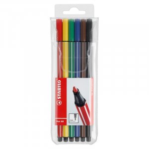 Fasermaler Pen 68 - 6er-Pack Fasermaler Pen 68 - 6er-Pack