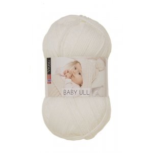 Wikingergarn Babywolle 50g - Weiß (300) Wikingergarn Babywolle 50g - Weiß (300)