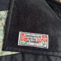Kundenbild Fleece ohne Flor Schwarz - 150 cm