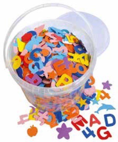 Papierfiguren im Eimer - 500 g