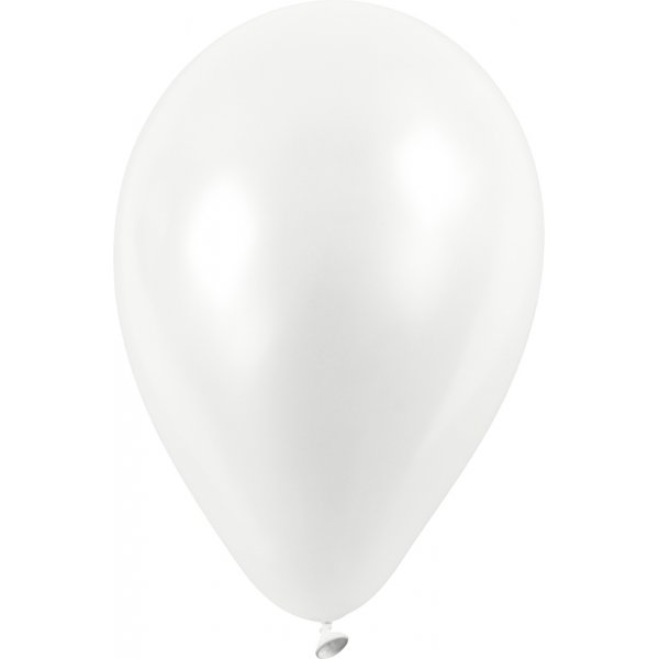 Luftballons - weiß - Ø23 cm - 10 Stk Luftballons - weiß - Ø23 cm - 10 Stk