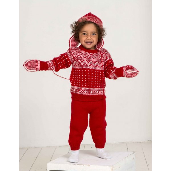 Strickmuster - Pullover, Hose, Mtze und Fustlinge