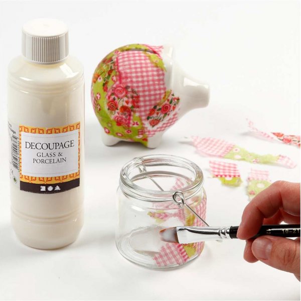 Decoupage-Lack - Glas und Porzellan - 250 ml