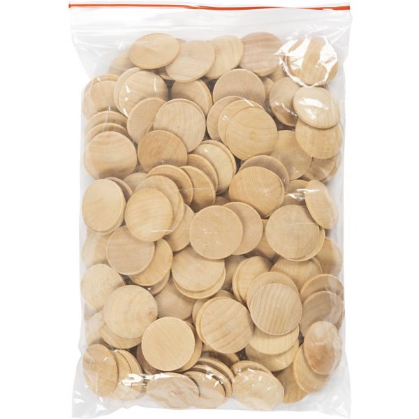 Holzknöpfe Ø30 mm - 150 Stk Holzknöpfe Ø30 mm - 150 Stk