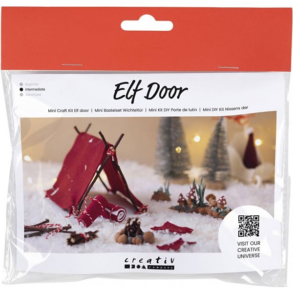 Mini-DIY-Kit Santa\\\'s Door - Auf einem Campingausflug Mini-DIY-Kit Santa\\\'s Door - Auf einem Campingausflug