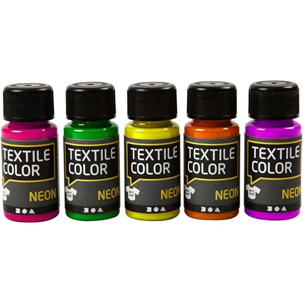 Textile Color Textilfarbe - Mischfarben - 5 x 50 ml Textile Color Textilfarbe - Mischfarben - 5 x 50 ml