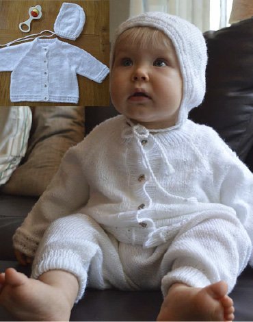 Strickmuster - Strickjacke, Mtze und Hose